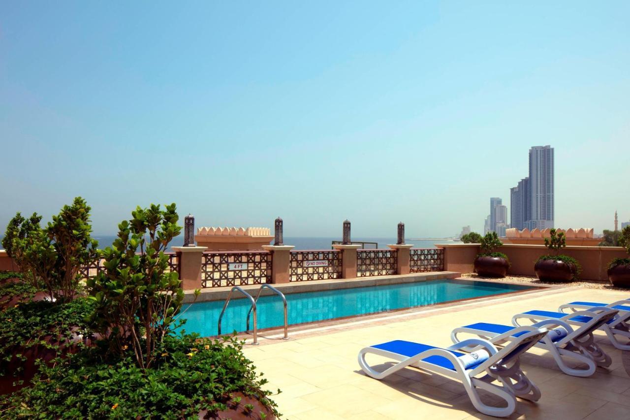 Sheraton Sharjah Beach Resort And Spa Exterior photo Rooftop pool